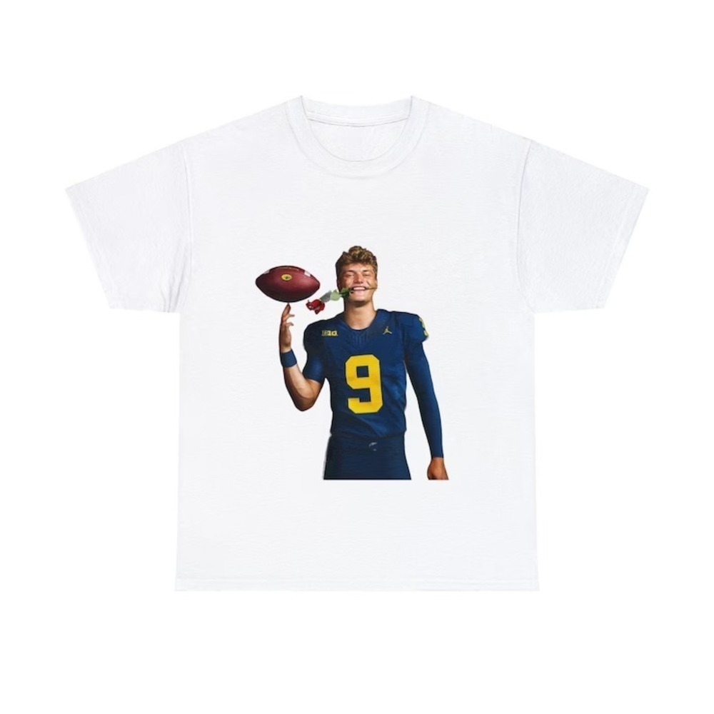 JJ McCarthy, Michigan Football, Rose Bowl 2024 Champs, T-shirt , Merch